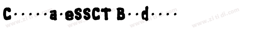 CorporateSSCT Bold字体转换